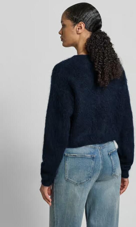 Gestuz Kort Gebreid jack van Mix van wol en mohair Model 'Debbie' - Foto 3