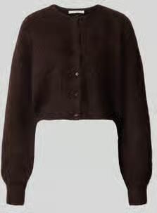 Gestuz Kort gebreid jack van mohair-mix model 'debbie'