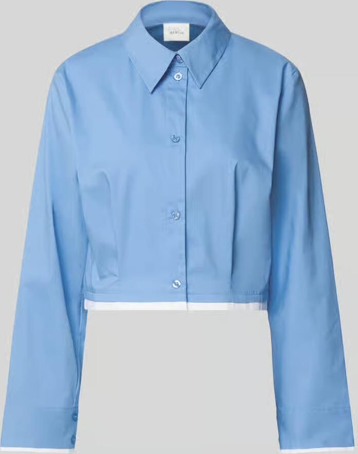 Gestuz Kort Overhemdblouse met Plooien Model 'Zopy' - Foto 2
