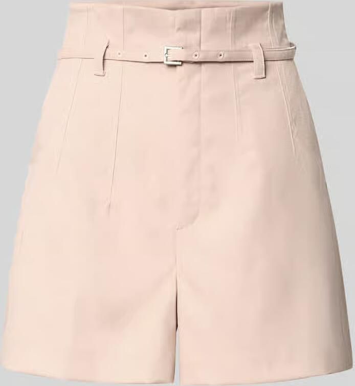Gestuz Korte broek met stoffen riem model 'manu' - Foto 2