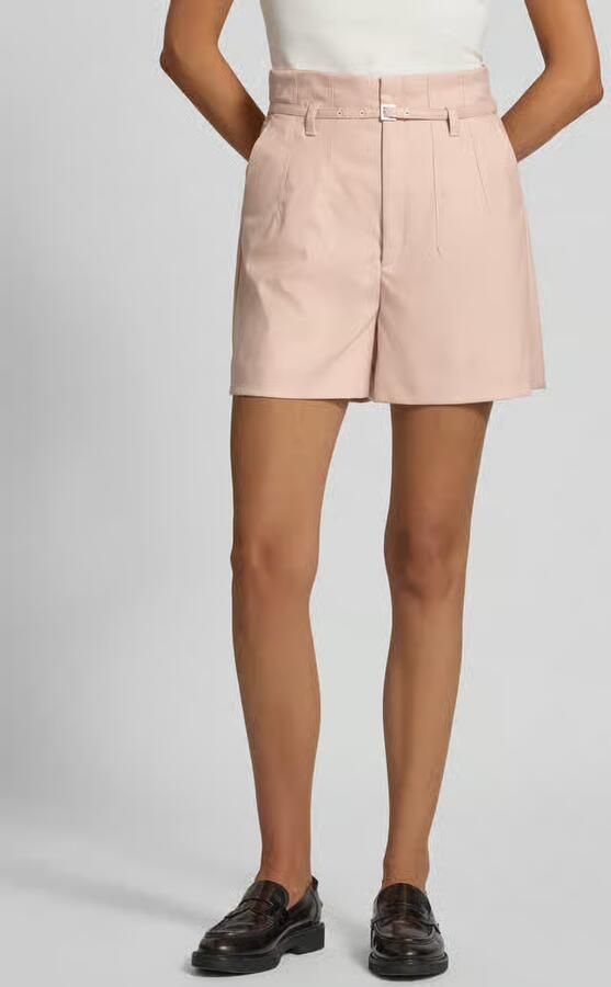 Gestuz Korte broek met stoffen riem model 'manu' - Foto 3