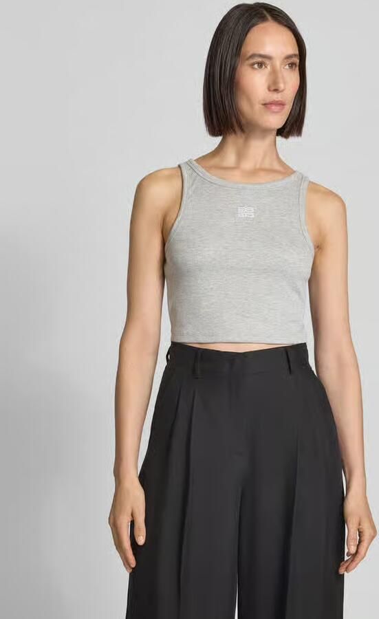 Gestuz Korte top met labelstitching model 'drew' - Foto 3