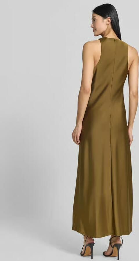 Gestuz maxi-jurk met ronde hals model 'cerina'