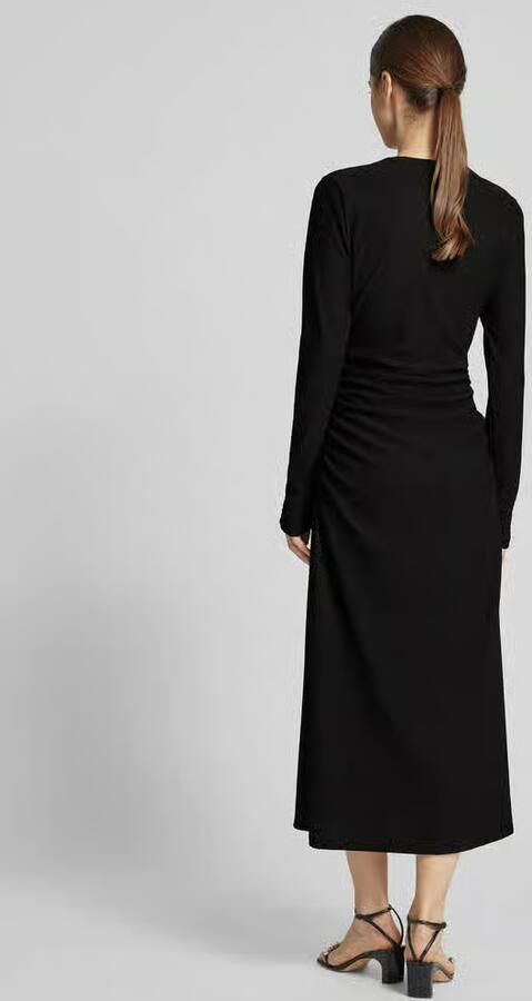 Gestuz Midi-jurk in kreuklook model 'Shilla'