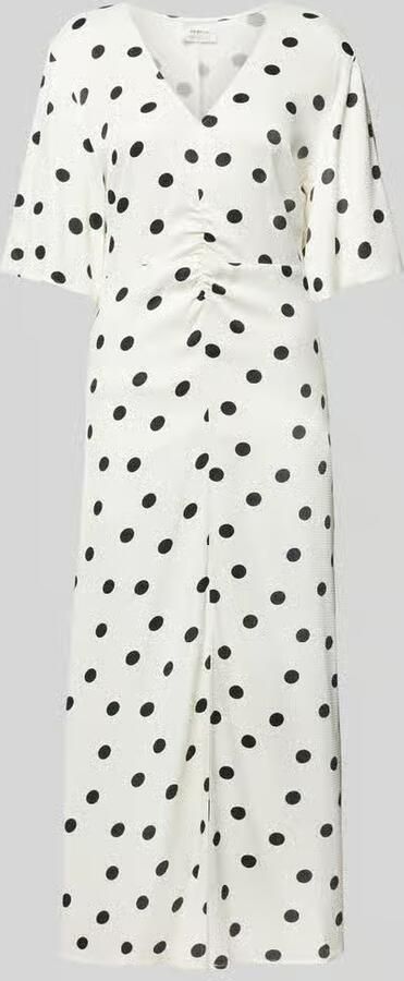Gestuz Polka Dot Midi Jurk Afterglow Multicolor Dames - Foto 2