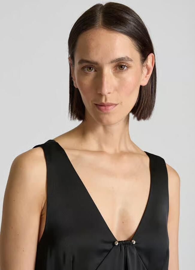 Gestuz Midi-jurk met V-hals model 'jessie' - Foto 2