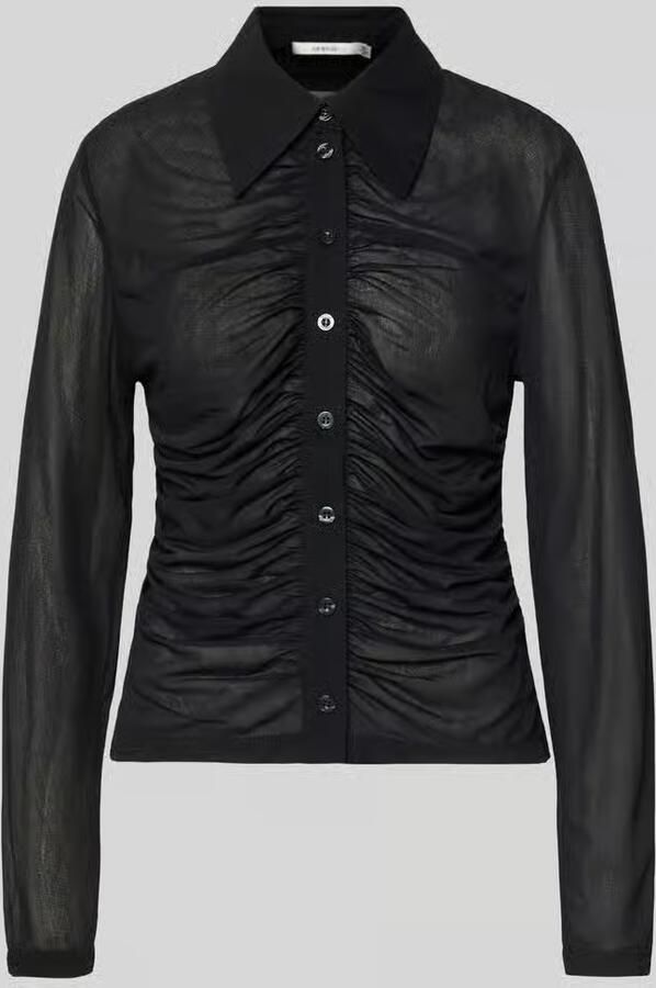 Gestuz Overhemdblouse met knoopsluiting model 'abbie'