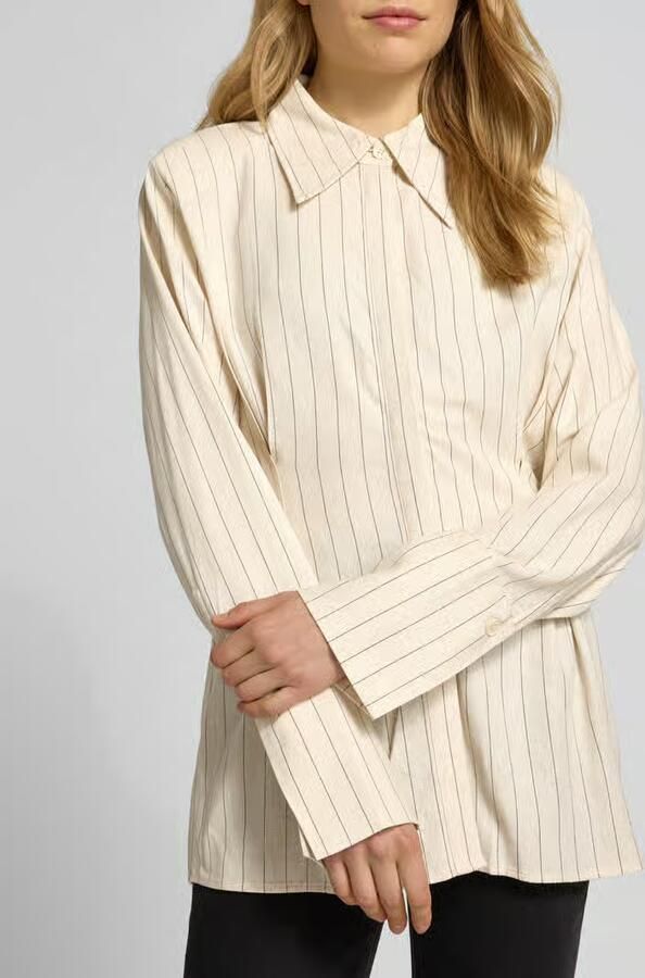 Gestuz Overhemdblouse van viscosemix model 'Tascha'