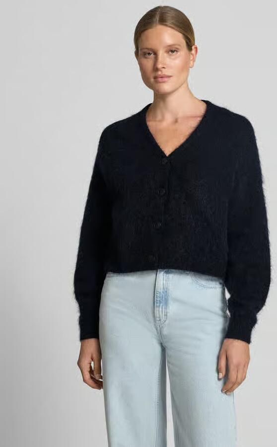 Gestuz oversized wollen jacks met wol- en mohairgehalte model 'Debbie' - Foto 2