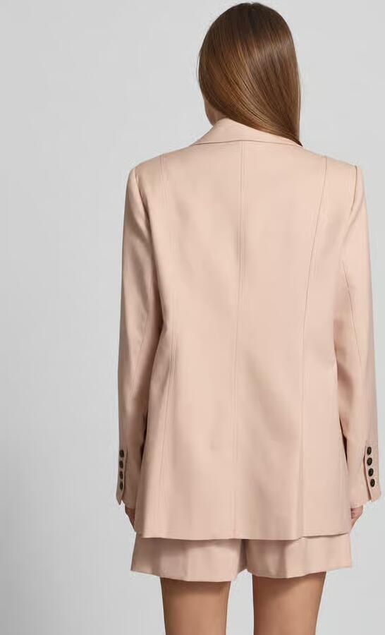 Gestuz Regular fit blazer met viscose model 'Manu'