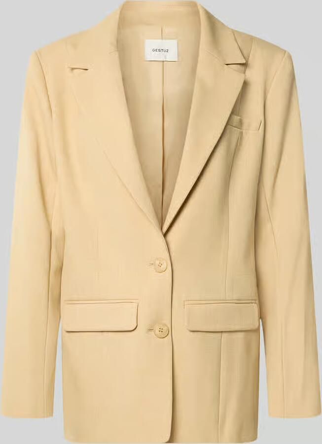 Gestuz regular fit blazer met viscose model 'stacy' - Foto 2