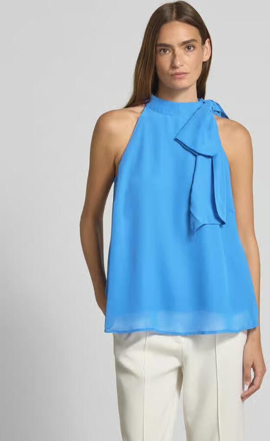 Gestuz Regular fit blousetop met strik model 'sanka' - Foto 2
