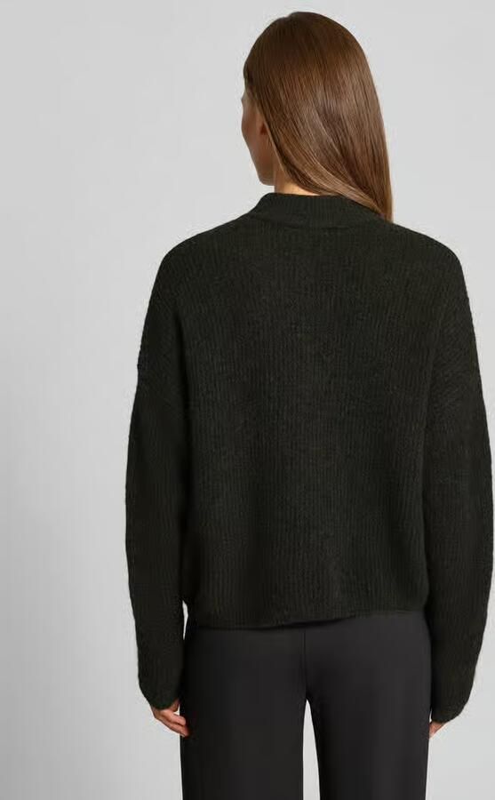 Gestuz Regular fit cardigan van mix van wol en alpaca model 'Alpha' - Foto 2