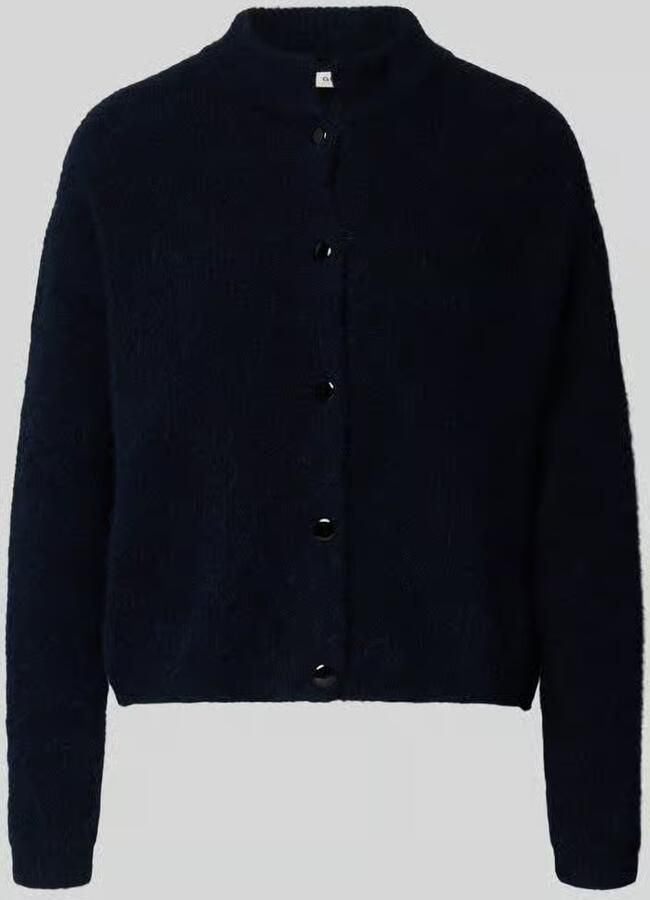Gestuz Regular fit gebreid jack met alpaca model 'Alpha'