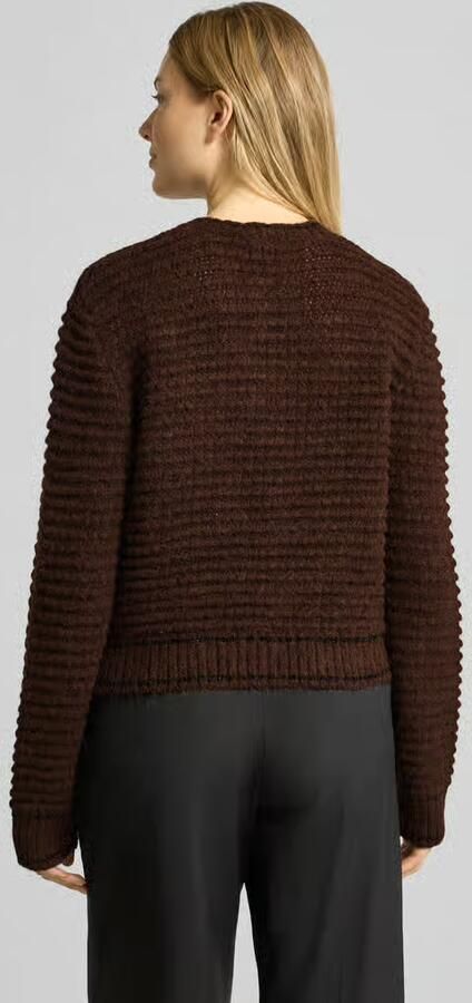 Gestuz Regular fit gebreid jack met wol model 'cleana'