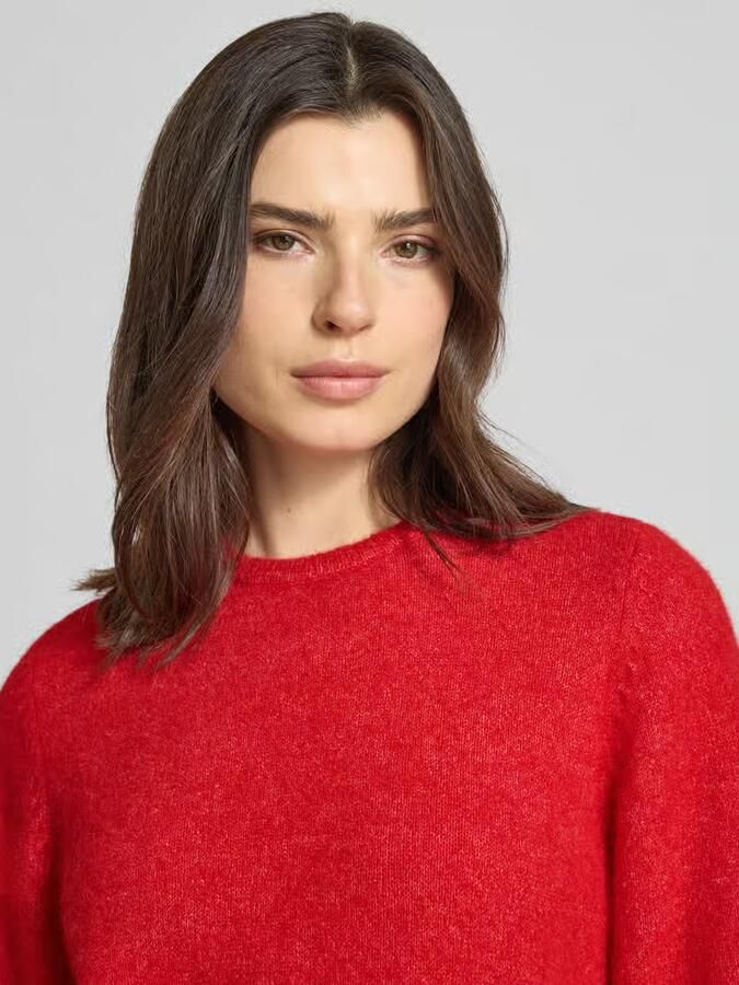 Gestuz Relaxed fit T-shirt van alpacamix model 'Alpha'