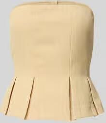 GESTUZ Dames Tops & T-shirts Gzstacy Corsage Butter Yellow - Foto 5