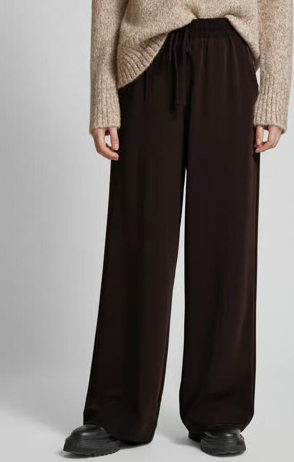 Gestuz Stoffen broek met elastische band model 'Malena' - Foto 2