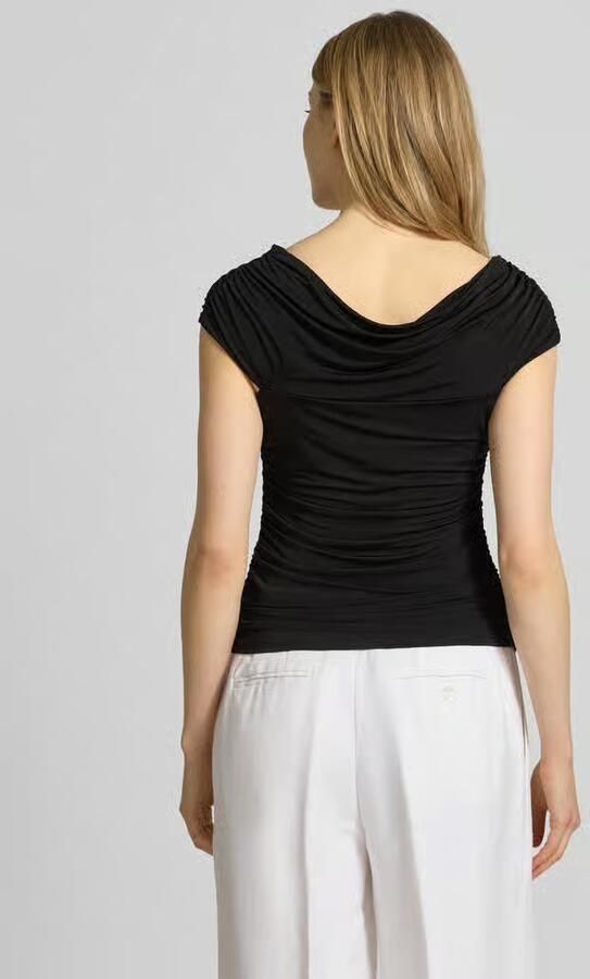 Gestuz T-shirt met draperieën model 'laily' - Foto 4
