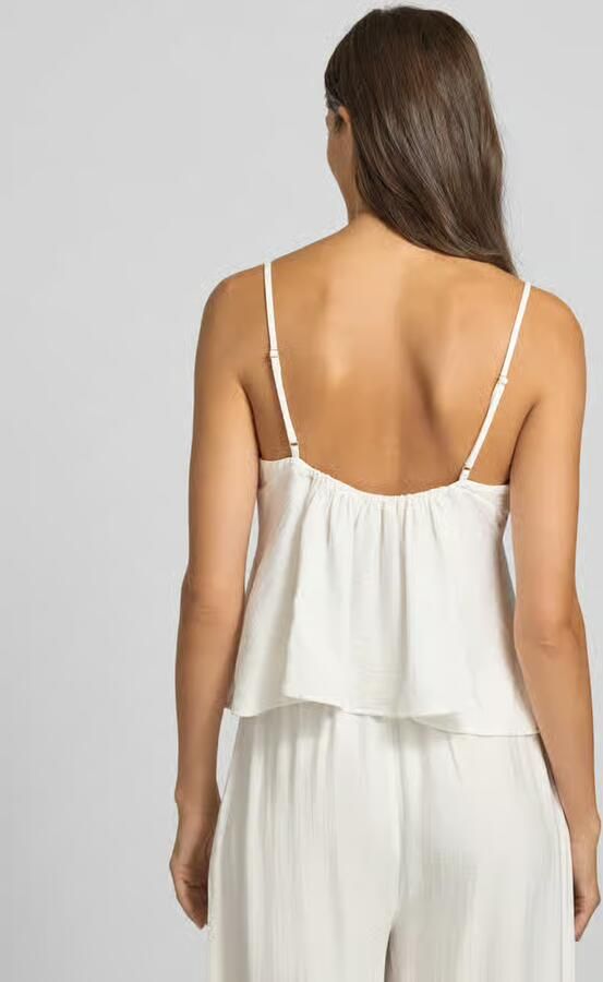 Gestuz Top met bandjes van viscosemix model 'Camila Singlet'