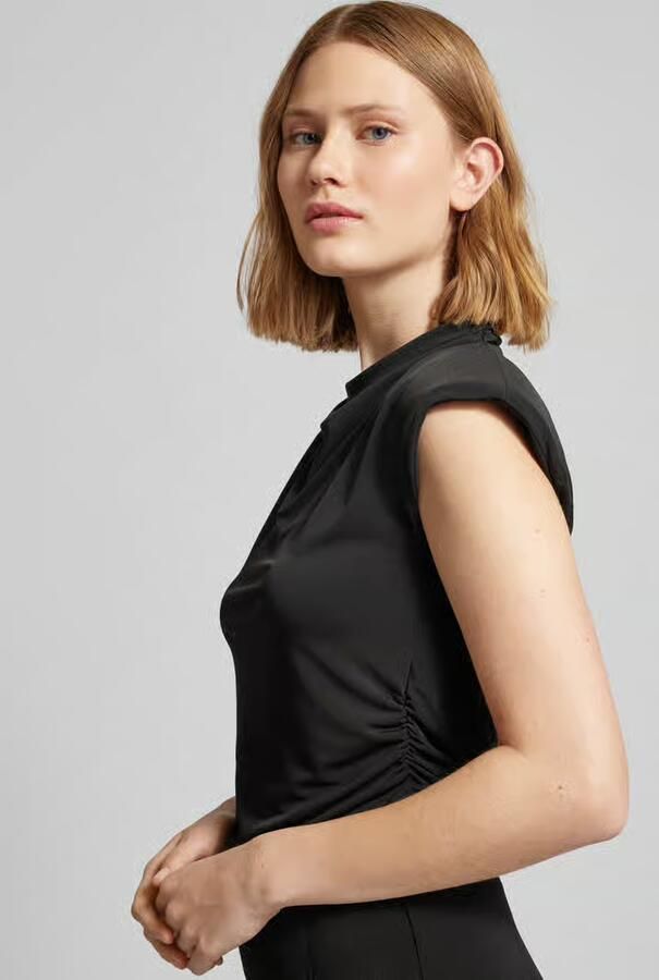 Gestuz Moderne Zwarte Top Blouse Black Dames