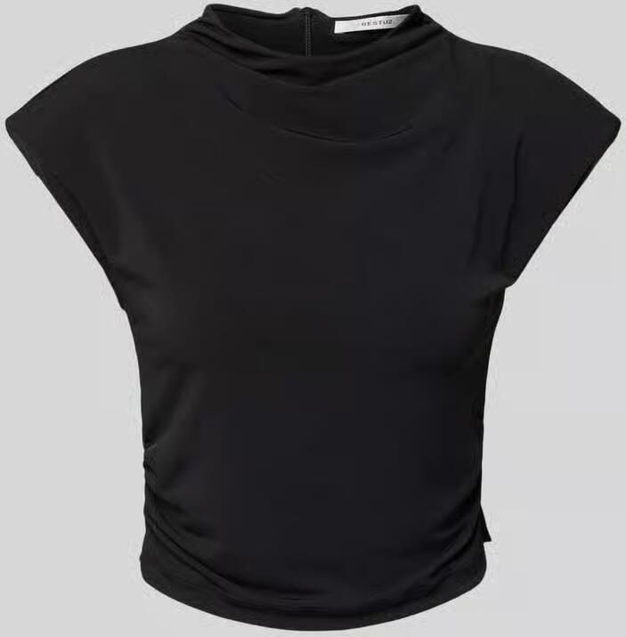 Gestuz Moderne Zwarte Top Blouse Black Dames - Foto 2