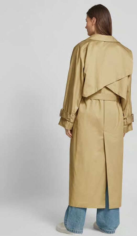 Gestuz 3-in-1 Trenchcoat Donker Geel Beige Dames