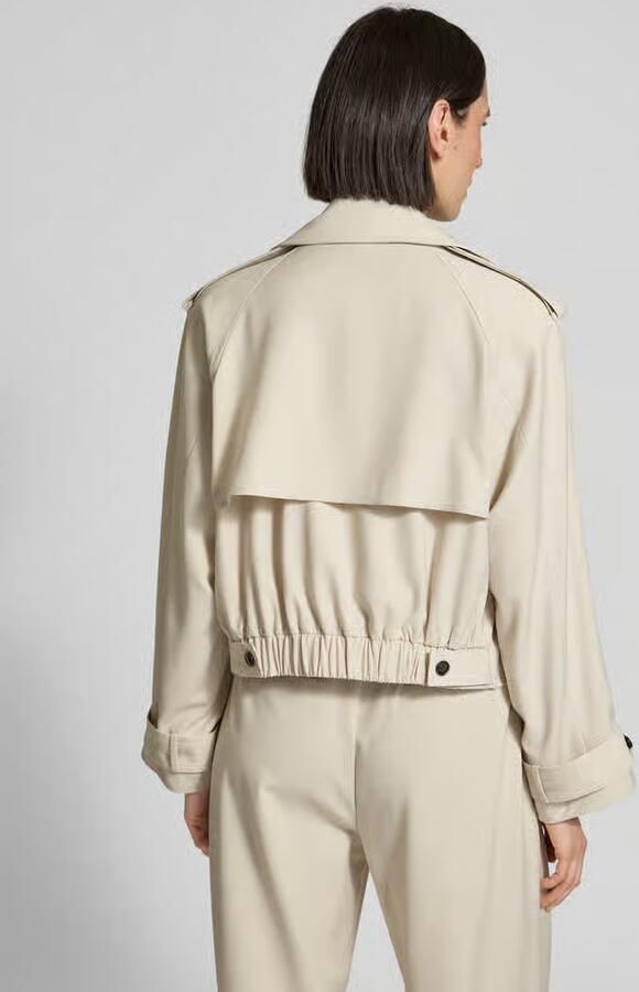 Gestuz Korte Beige Jas voor Vrouwen Beige Dames - Foto 13