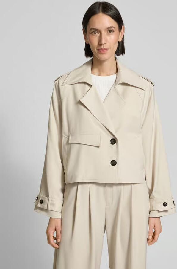 Gestuz Korte Beige Jas voor Vrouwen Beige Dames - Foto 12