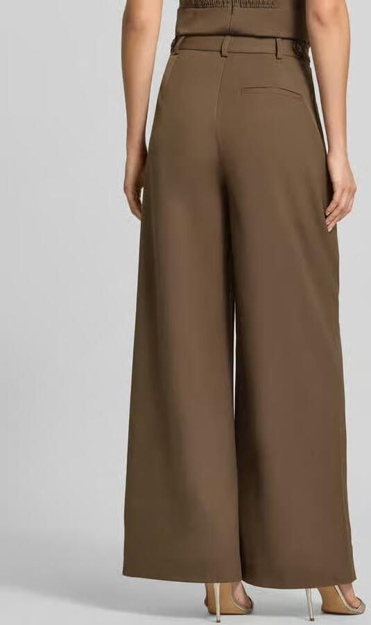Gestuz wide fit broek met viscose model 'Stacy' - Foto 5