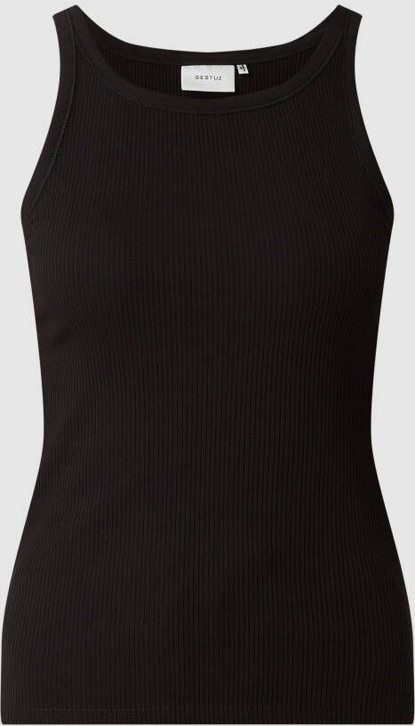 Gestuz Tanktop met ribstructuur model 'Rolla'