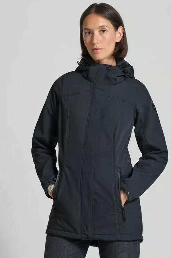 G.I.G.A. DX by killtec Softshell-parka GW 36 WMN SFTSHLL PRK Softshellparka: waterdicht teddybont 2-weg-ritssluiting - Foto 5