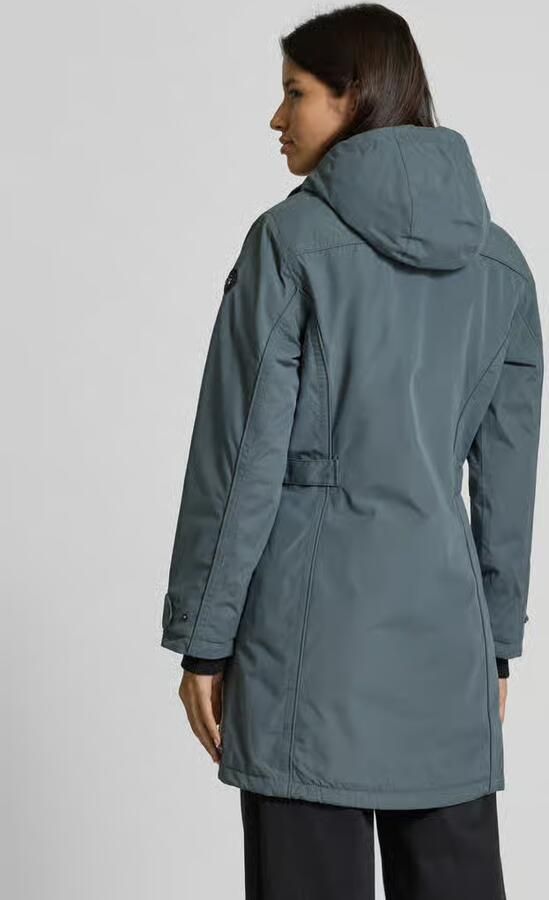 G.I.G.A. DX Regular fit parka met verborgen ritssluiting
