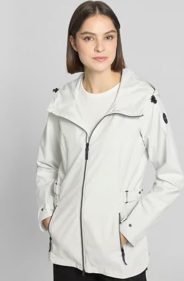 G.I.G.A. DX regular fit regenjas met logodetail