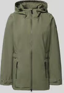 G.I.G.A. DX regular fit regenjas met logodetail
