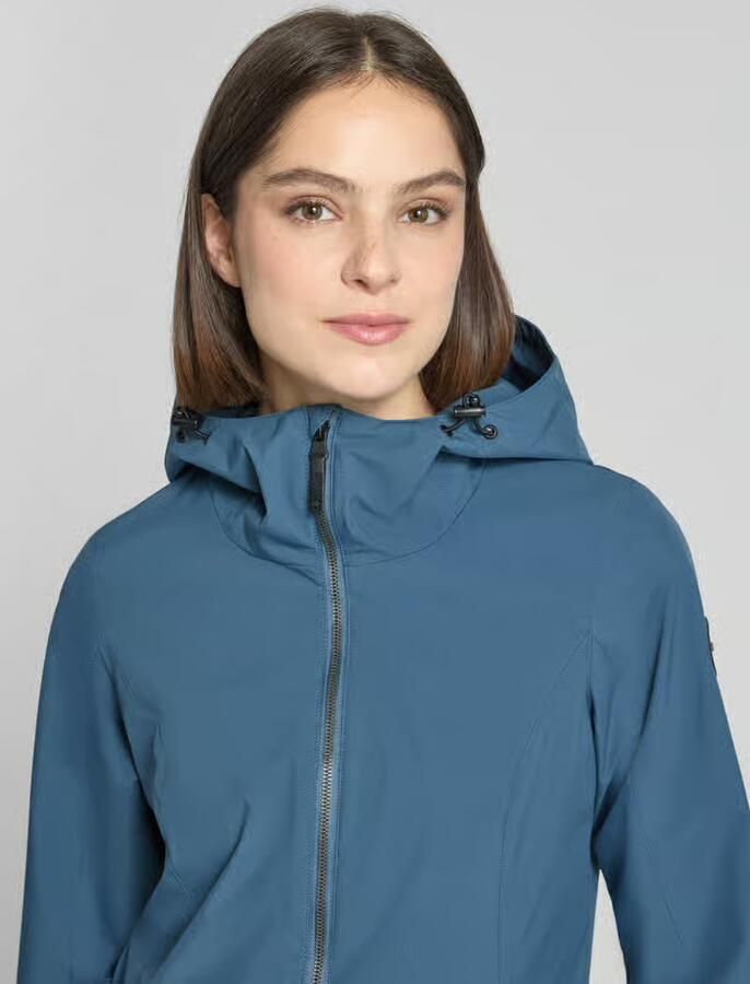 G.I.G.A. DX regular fit regenjas met logodetail