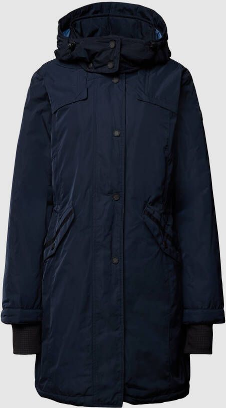 Gil Bret Winterjas met afneembare capuchon Blue Dames