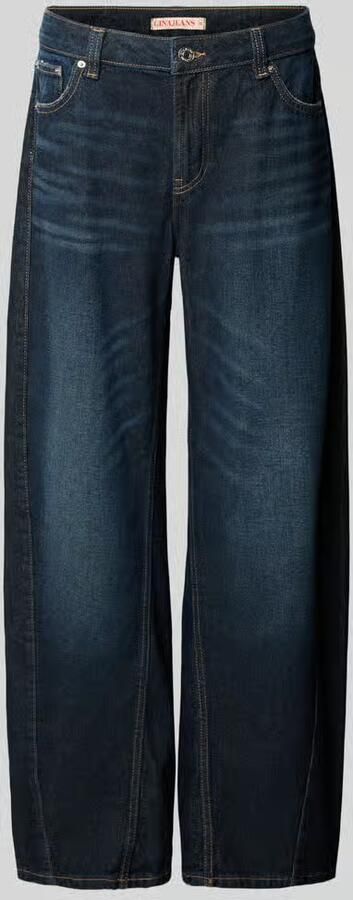 Gina Tricot barrel fit jeans van puur katoen