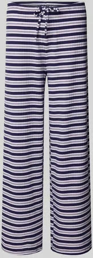 Gina Tricot Broek in all-over look met tunnelkoord