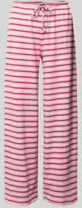 Gina Tricot Broek met streepmotief en tunnelkoord