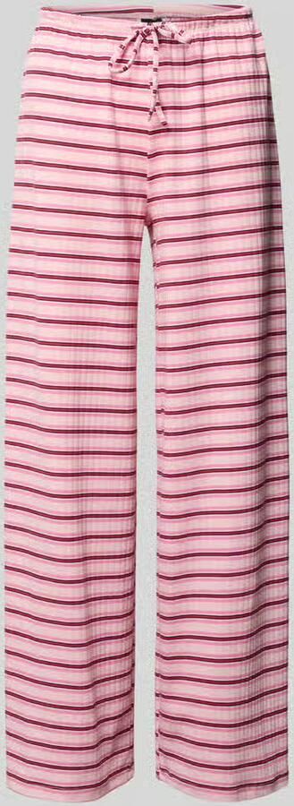 Gina Tricot Broek met streepmotief en tunnelkoord - Foto 3