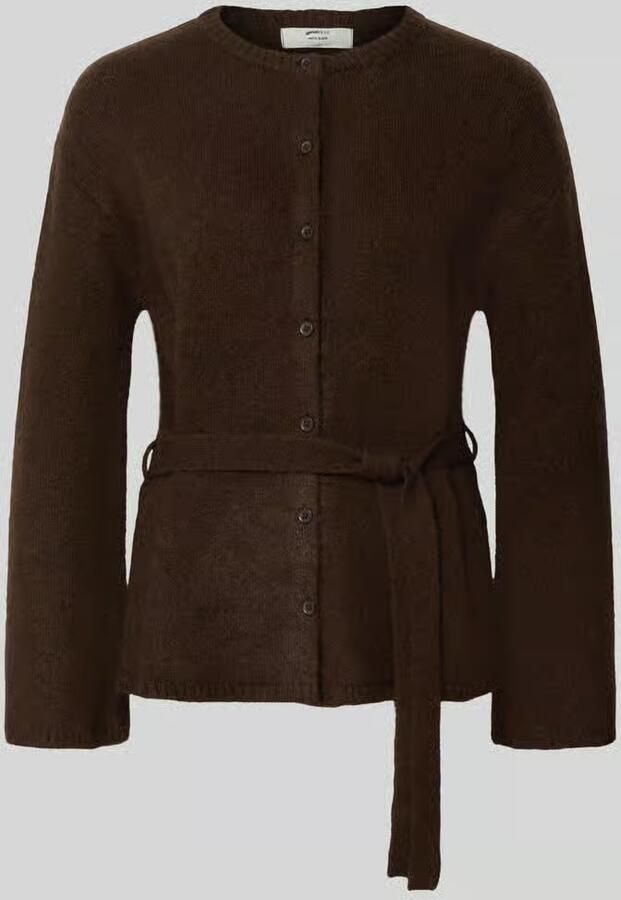 Gina Tricot Cardigan met wol en strikceintuur