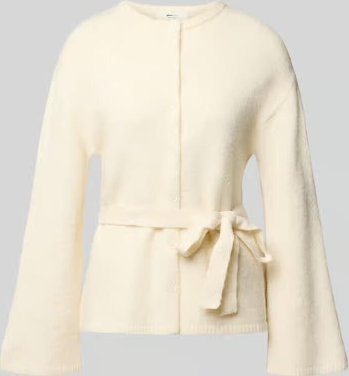Gina Tricot Cardigan met wol en strikceintuur