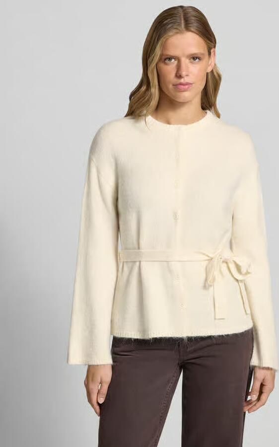 Gina Tricot Cardigan met wol en strikceintuur - Foto 2