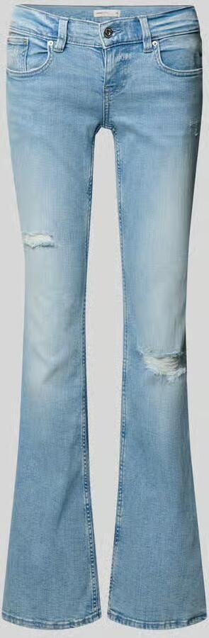 Gina Tricot Flared fit Jeans in Used-look - Foto 3