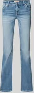 Gina Tricot Flared jeans in used-look model 'Poppy'