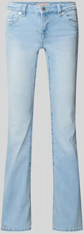 Gina Tricot Flared jeans in used-look model 'Poppy' - Foto 2
