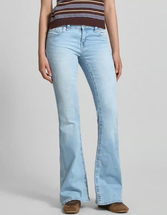 Gina Tricot Flared jeans in used-look model 'Poppy' - Foto 2