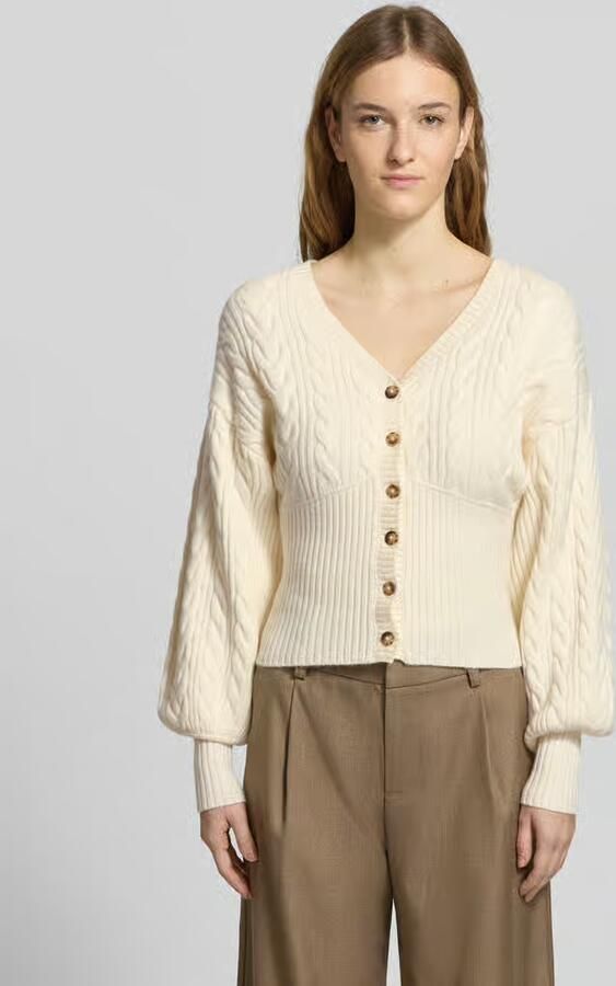 Gina Tricot Gebreid jack met knoopsluiting - Foto 2