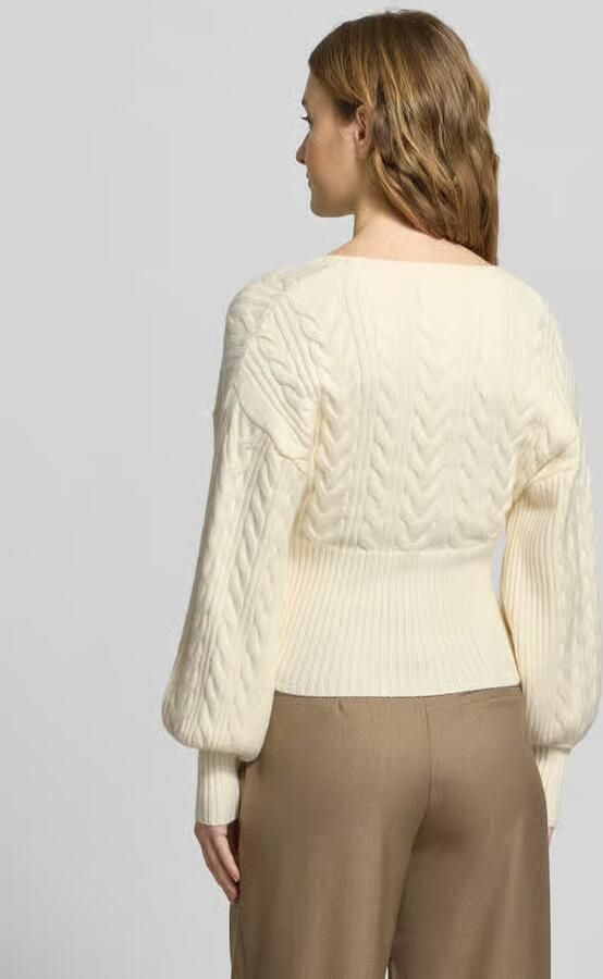 Gina Tricot Gebreid jack met knoopsluiting - Foto 3